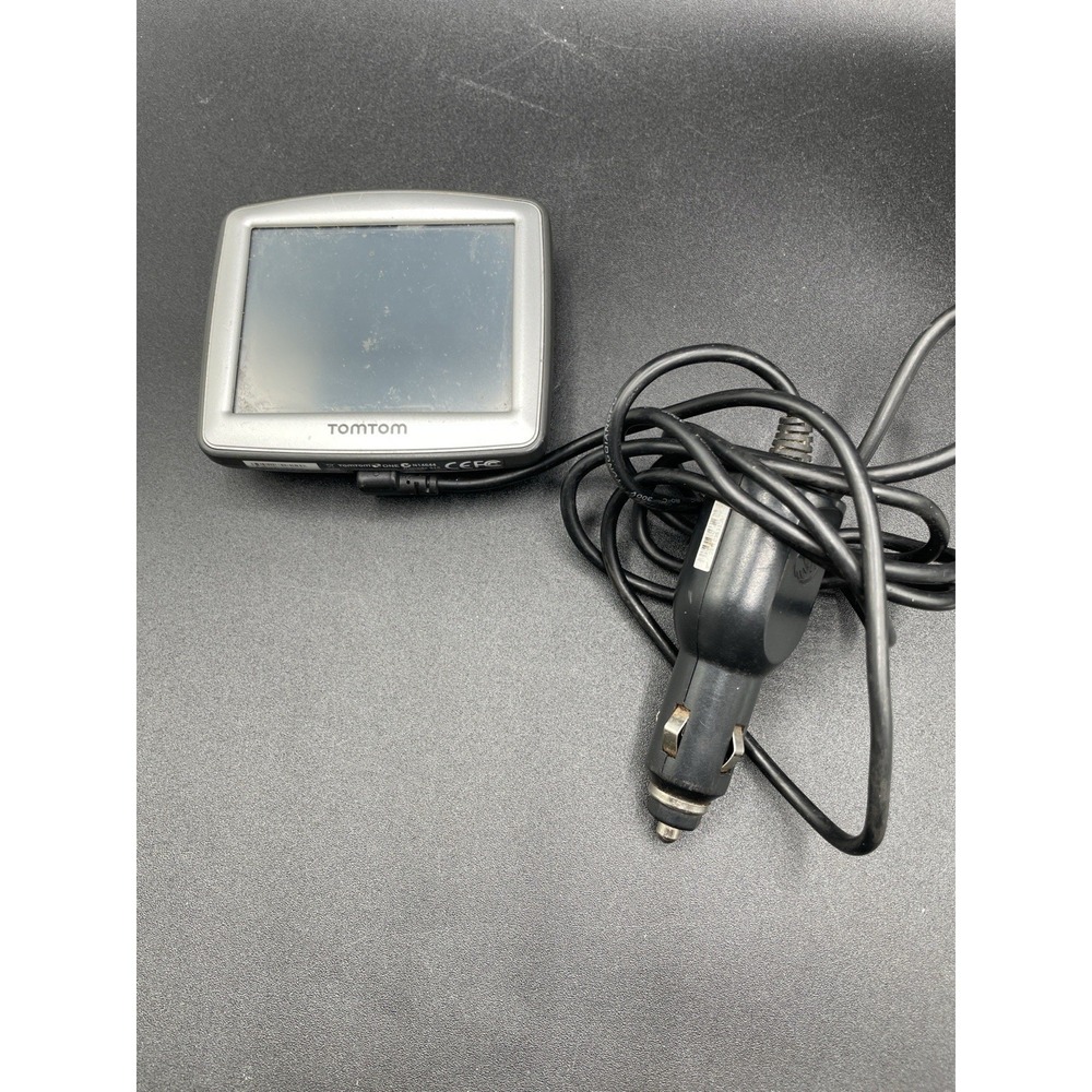 TomTom ONE GPS Navigation System with Car Charger Tested Works